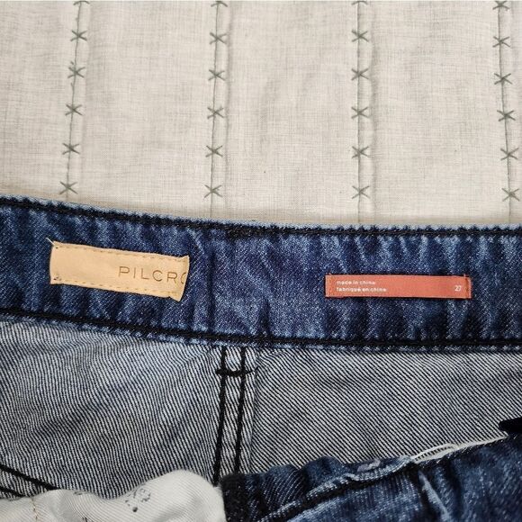 Pilcro and the letterpress denim shorts - Picture 6 of 6
